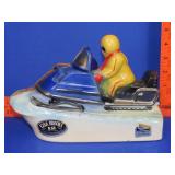 Snow Mobile Decanter