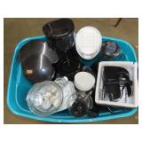 Box of Small Kitchen Appliances