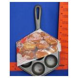 Cast Iron Danish Aebleskiver Pan