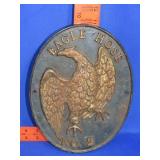 Cast Iron Eagle Hose #2 Eagle Plague - 9x11
