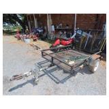 Drop Gate Utility Trailer w/ Title - 53W 75L