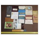 Lot of Vintage Advertising Calanders