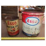 2 Esso Cans