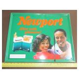 Newport Cigarette Metal Sign - 22"x17"