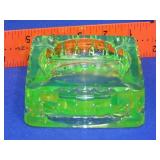 Uranium Glass Ashtray