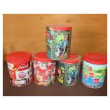 5 Coca Cola Puzzles w/ Tin