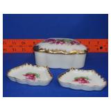 Handpainted 3 Piece Smoking Set