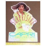 Metal Capri Cigarette Sign - 11x18