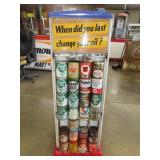 Seloil Double Sided Oil Display Cabinet w/ Cans