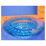 MCM Turquoise Ash Tray - 6 1/2"