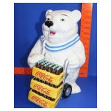 Coca Cola Bear Cookie Jar