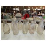 Lot of Milk Bottles