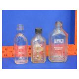 3 Gambles Drug Store Bottles - Monroe NC