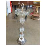 Hollywood Regency Style Smoking Stand - 24"