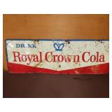 Royal Crown Cola Metal Sign - 53x18