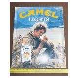 Camel Lights Metal Cigarette Sign - 17"x21"