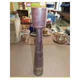 Wood Pedestal Ash Tray - 22"