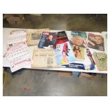 Lot of Vintage Paper Goods & Calendars