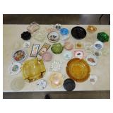 Lot of Glass Ashtrays