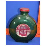Sunsweet Prune Juice Glass Bottle