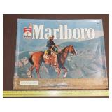 Metal Marlboro Sign - 21x17