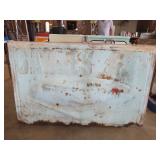 Metal Advertising Sign - 58"x38"