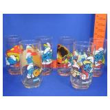 6 Smurfs Character Glasses