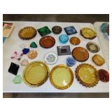 Lot of Glass Ashtrays