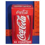 Coca Cola Can of Coasters