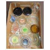 Lot of Advertising Ash Trays