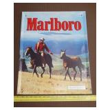 Metal Marlboro Sign - 17x21