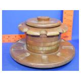 Lazy Susan Pipe Stand