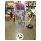 Northwestern Gumball Machine on Stand