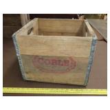 Coble Dairy Wood Milk Crate