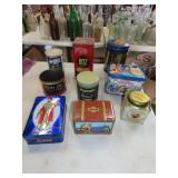 Lot of Tins