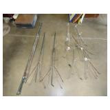 Lot of Lightning Rods & Brackets