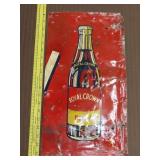 Cut off End of RC Cola Sign - 10x19