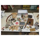 Table Lot of Vintage Items