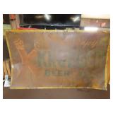 Krueger Beer Metal Sign - 60x36