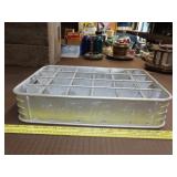 Vintage Aluminum 7Up Bottle Carrier