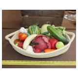 Basket of Fruit & Veggies
