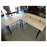 L Shape Desk & Office Chair - Rough Condition