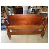 Full Size Bed - Metal Rails