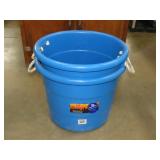 2 Plastic Tubs - 22'