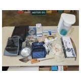 Table Lot w/ Fitbit, Household & Misc
