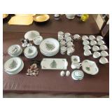 89pc of Spode Christmas Tree China