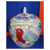 Asian Decorated Ginger Jar