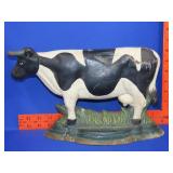 Metal Cow Door Stop
