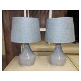 Pair of Table Lamps - 16'