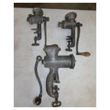 3 Meat Grinders